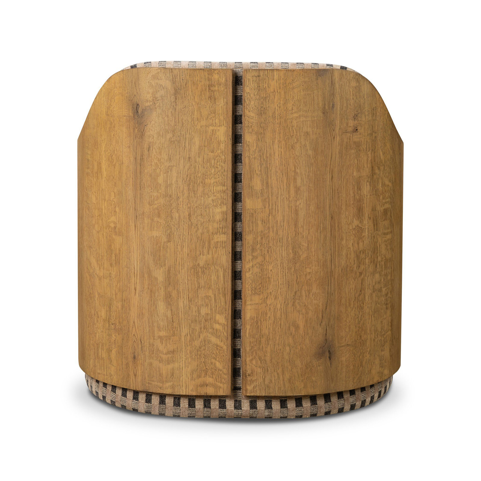 Marmee Upholstered Swivel Armchair, Firefinch Fawn