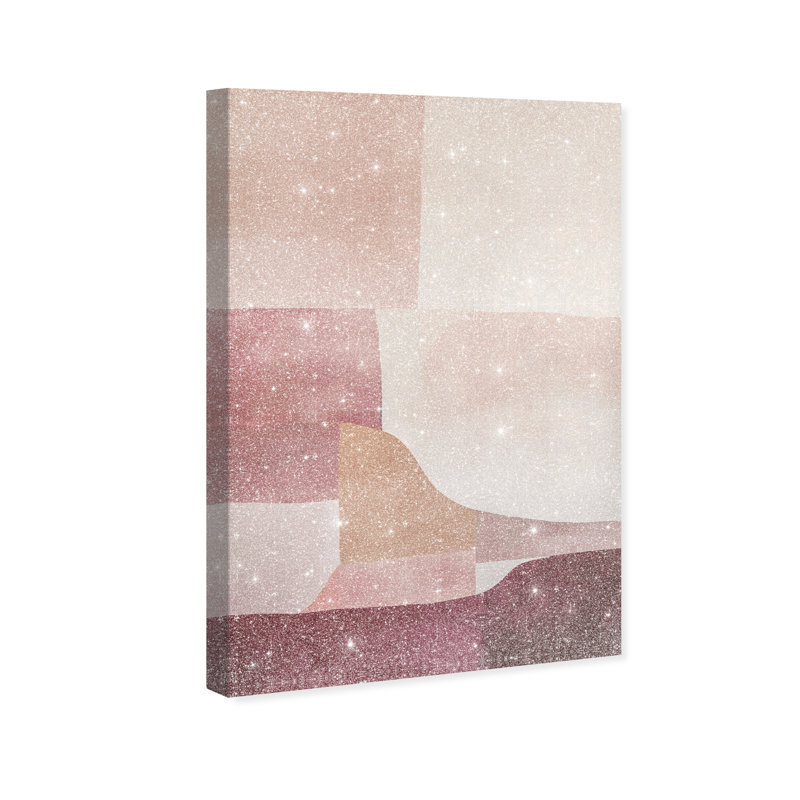 Ruby Dreams II Canvas Abstract Print by Oliver Gal, Black Frame, 10 x 15, 15"H x 10"W, Canvas Unframed