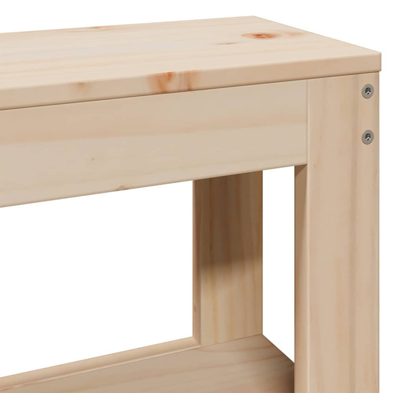 Bed Frame Without Mattress Single Solid Wood Pine