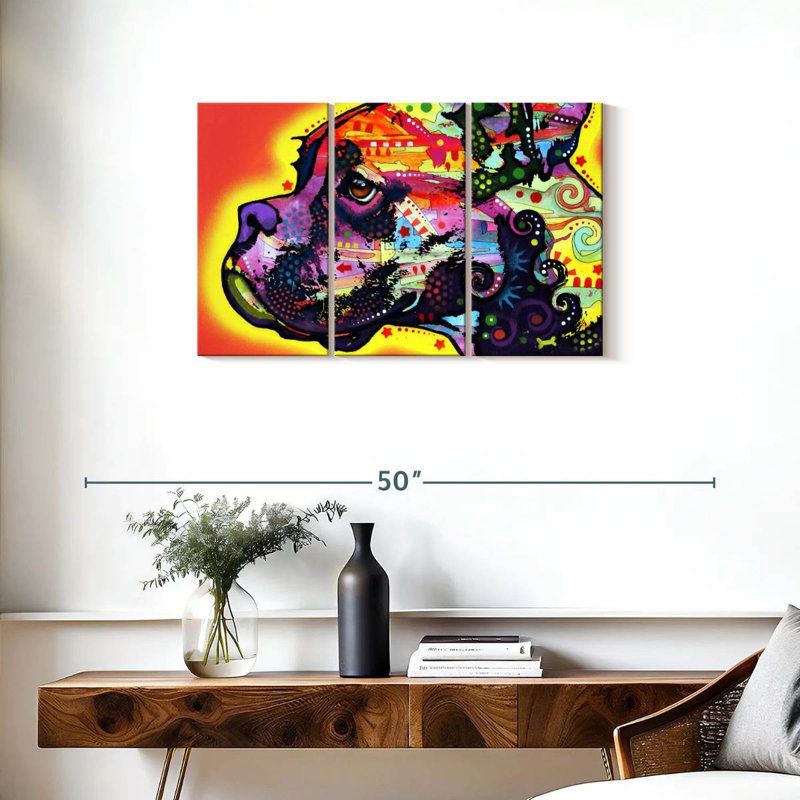 Brampt Profile Boxer, 20" H x 33" W