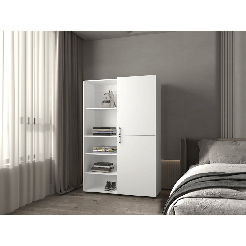 Armoire garde-robe, armoire de bureau, Noir