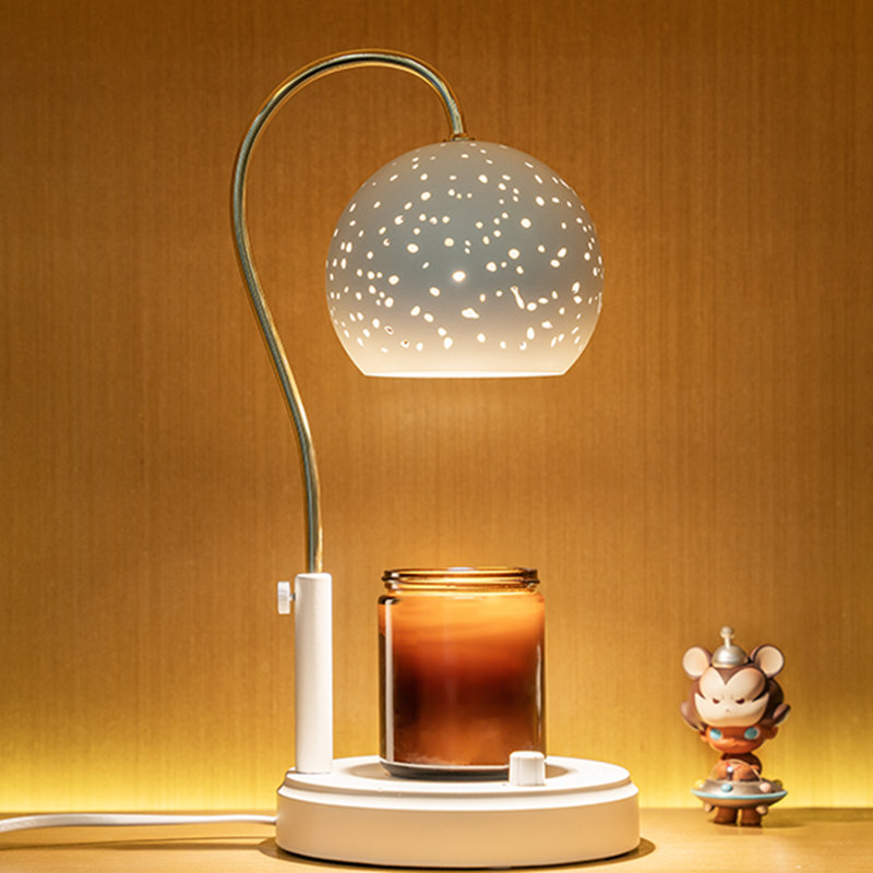 Candle Heater Light, White