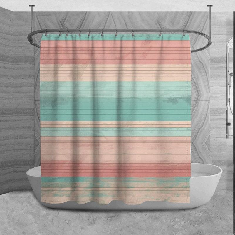 Rideau de douche Kravits, H 73 po x l 70 po