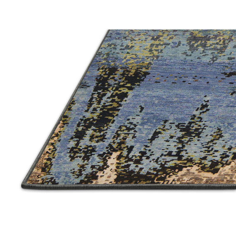 Tapis abstrait moderne 5380, Rectangle 4 pi x 6 pi