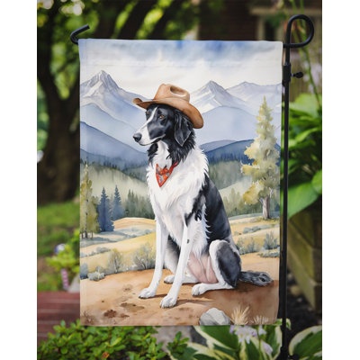 Drapeau Cowboy Welcome Garden