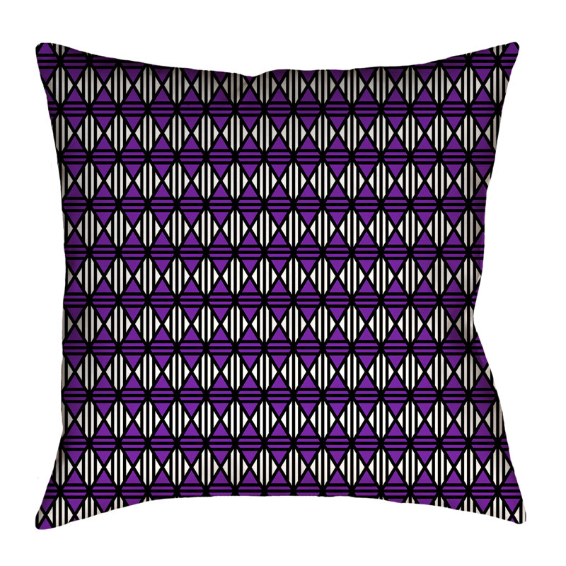 Coussin Katelyn Elizabeth, 14 po x 14 po, Mauve, Polyester