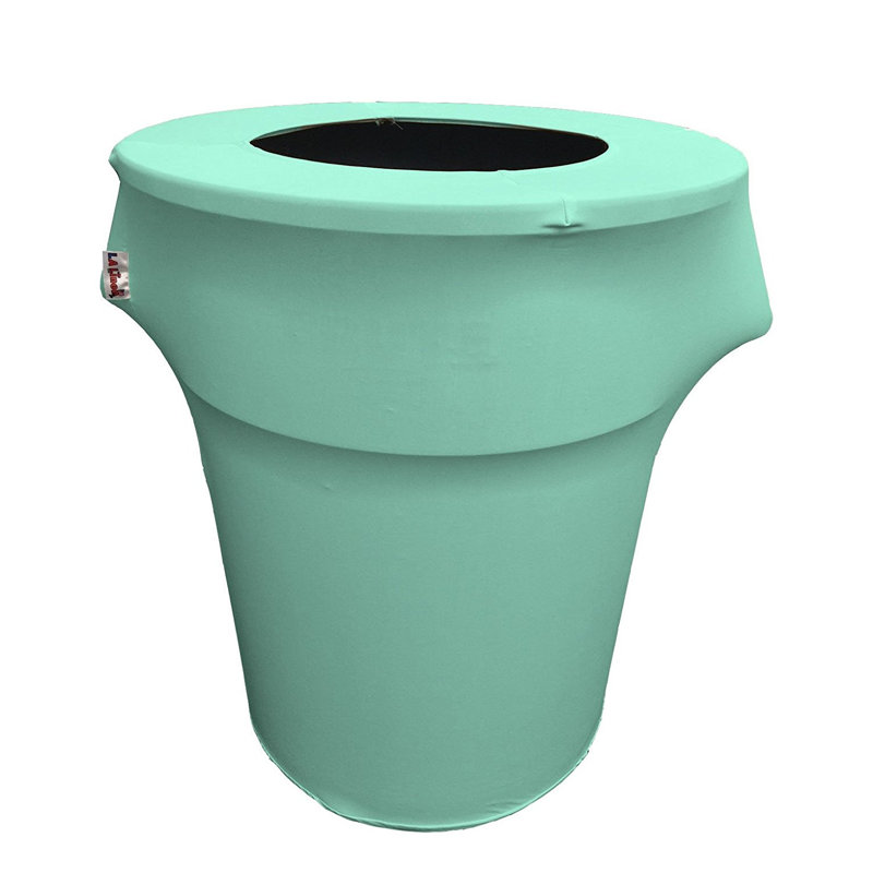 Housse pour poubelle extensible en élasthanne, Menthe