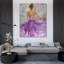 «Lark Manor ™ Joy, Julie», reproduction d'art sur toile tendue: Flowing Vision I-686570996