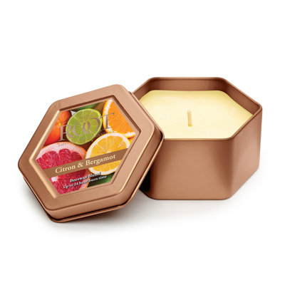 Traveler Citron and Bergamot Scented Jar Candle