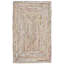 Herzig Flatweave Cotton Beige/Yellow Rug-1795979418