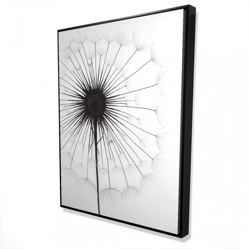 Dandelion Print On Canvas