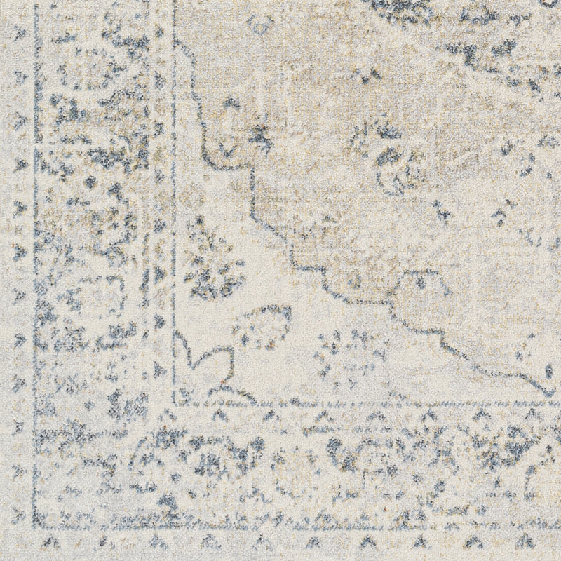 Machine Washable Traditionnal Boho Oatmeal Area Rug, Rectangle 160 x 213cm
