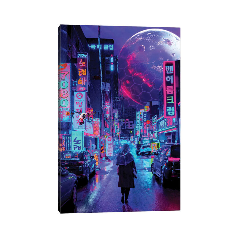 New World by Gab Fernando - Wrapped Canvas Gallery-Wrapped Canvas Giclée, 20.32 cm H x 30.48 cm W