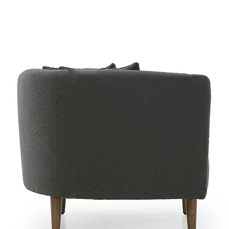 Chaise élégante en bouleau, Orienté à gauche (vu de face)