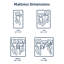 Matelas à ressorts ensachés 12 po-1799431765-1799431767