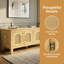 Caisse de style meuble avec 4 portes-131455048