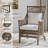 Jamestown Slat Back Rattan Armchair-1269087223