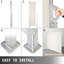 Auvent latéral rétractable manuel l 9 pi 8 po x P 1 pi-63574626-88718554