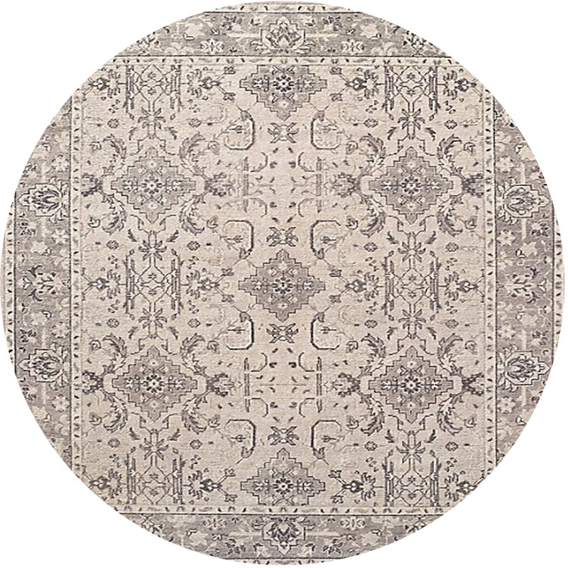 Bandini Oriental Indoor Rug, Round 7'