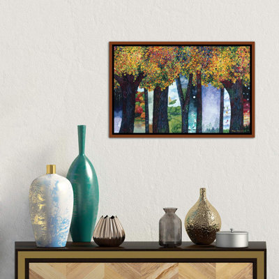 Reproduction sur toile tendue «Inb entre places II»