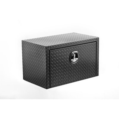 Heavy Duty 30 Inch Aluminum Truck Tool Storage Organizer, Universal For A Variety Of Pickup Trucks, Quick And Easy Installation Chest, Waterproof Road - , Mounting Option