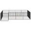 Roff 100cm H Galvanised Steel Exercise Pen-1978396974