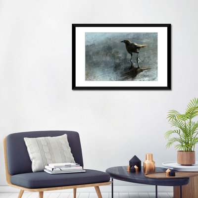 «Bird in a Puddle», impression sur toile