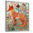 Silver Floater Framed, Canvas