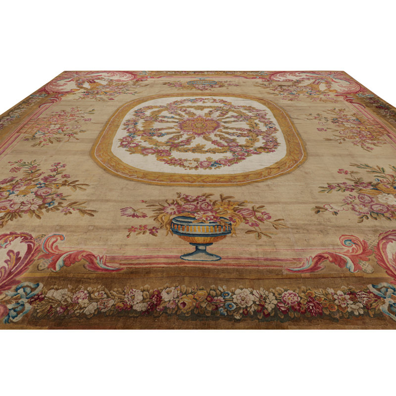 One-of-a-Kind 18’10x19’5 Hand Knotted Area Rug