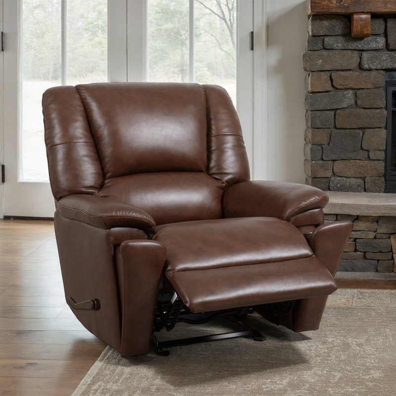 Fauteuil inclinable avec appui-tête électrique Preston, Handle-Activated