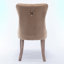 Chaise d'appoint en velours capitonné Hamayal-81677301-81677308