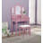 Devhan Make-up Vanity Table and Stool Set-1625191331