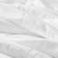 Couverture en duvet synthétique blanc double / grand-122123131