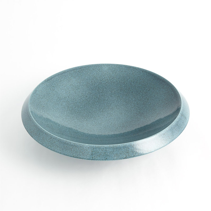 Low Bowl-Round-Teal