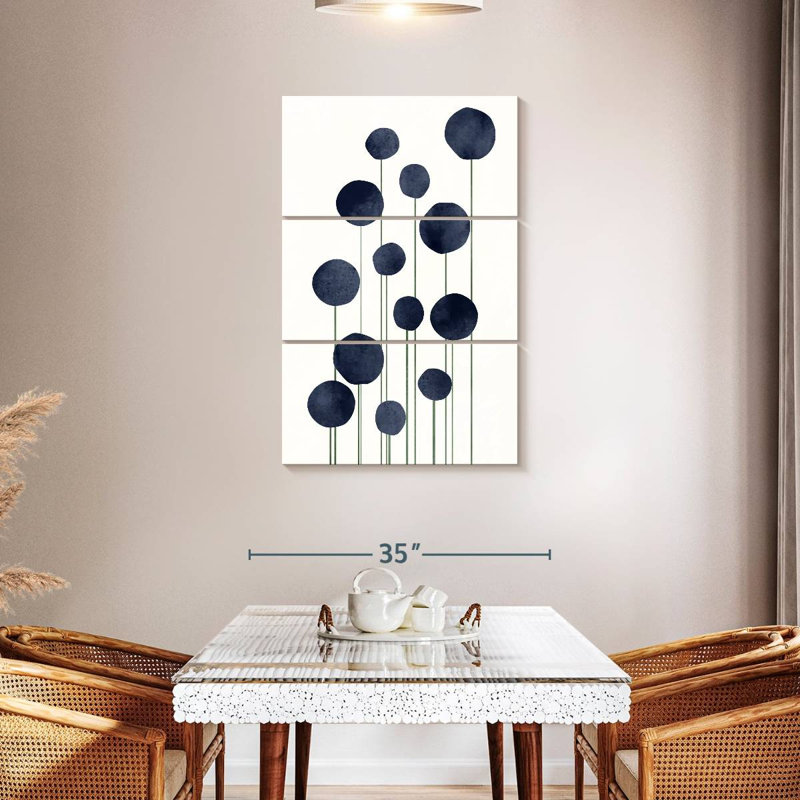 Avery Water Flowers, 45" H x 28" W