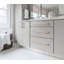 12 po avec 3 trous de 3/4 po en laiton brossé clair et classique-105968457-99082523