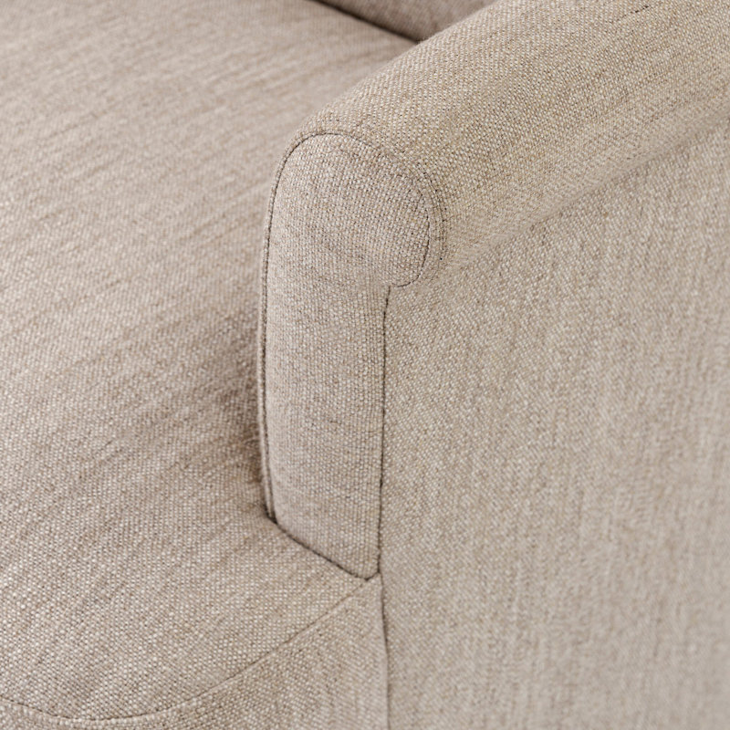 Camellia Swivel Chair, Alcala Wheat