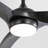 Nicola 52" 3-Blade Standard Ceiling Fan With Remote and Led Light-1631905421