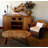 Clemson Solid Wood Top Coffee Table