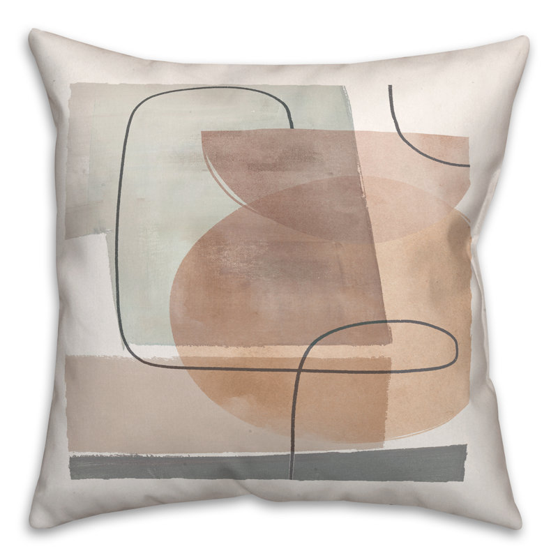 Coussin intérieur / extérieur Moody, H 18 po x l 18 po, Carré