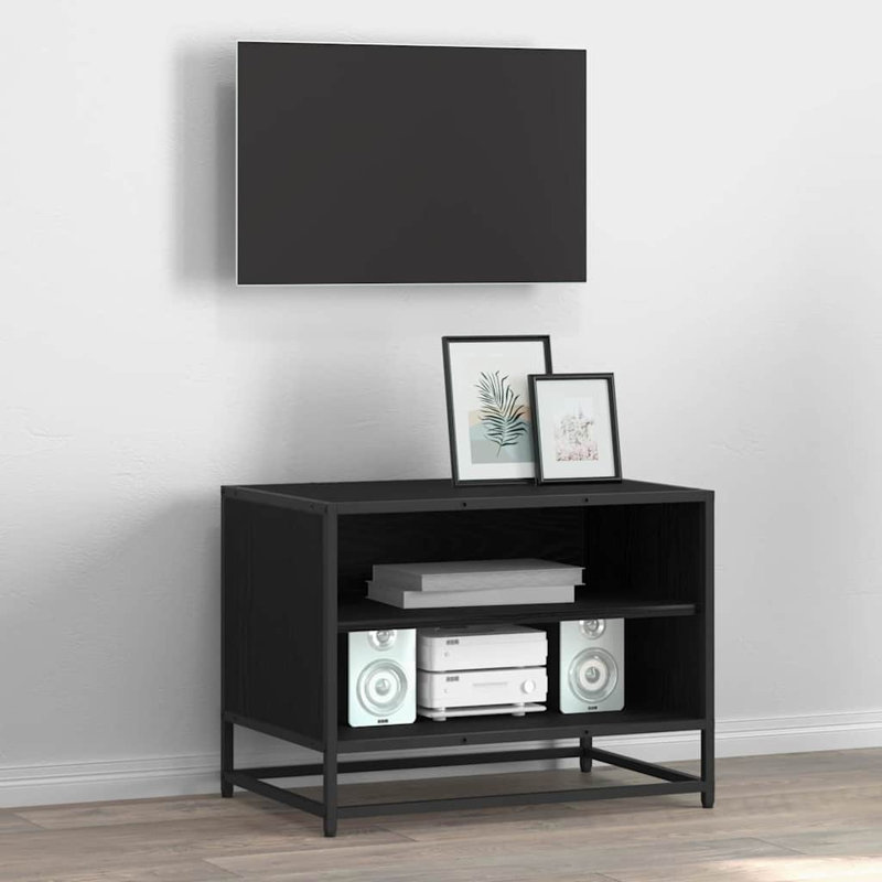Avionce TV Stand, Black Oak, 61cm