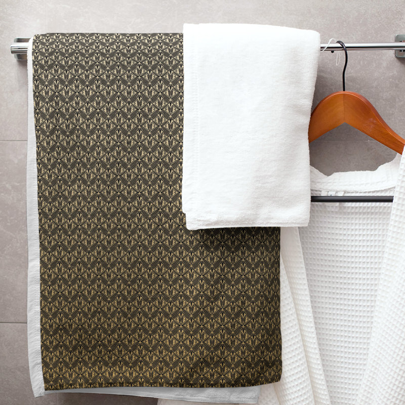 Katelyn Elizabeth Bath Towel, Gold Ombre