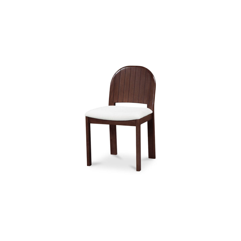 Emil Dining Chair Cream-Set of Two, White