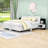 Platform Bed with LED Headboard and Built-in Nightstands-344447586-344447596