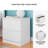Gweneth 19.61'' W Nightstand