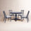 Alper Dining Table Set with Removable Leaf