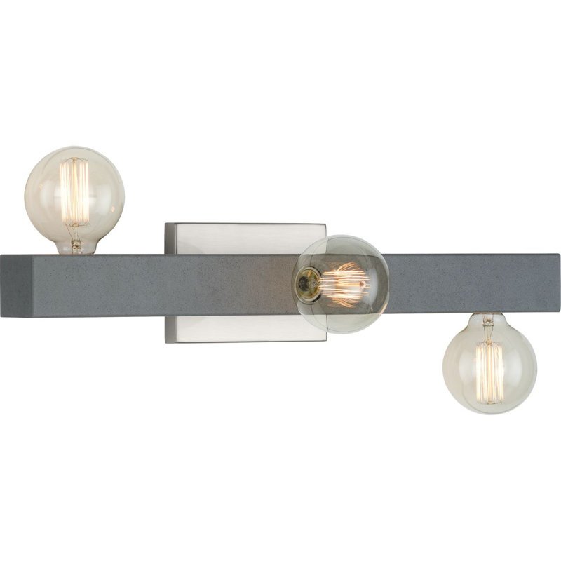 Éclairage de salle de bain 3 lumières Areon