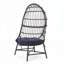 Outdoor Wicker Papasan Lounge Chair