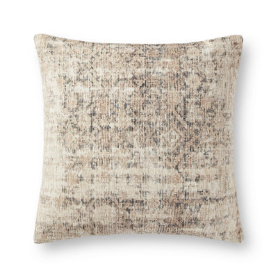 Larkspur Damask Throw Pillow