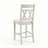 Savannah Solid Wood Counter Height Barstools In White Finish, Set of 2-753937820